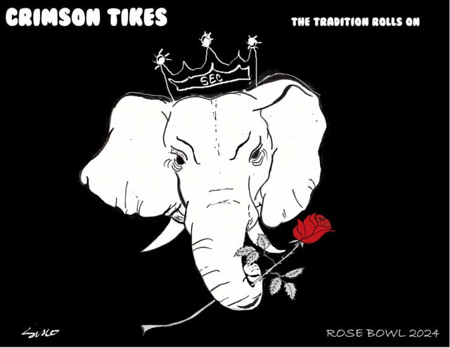 Crimson Tikes: Rose Bowl 2024